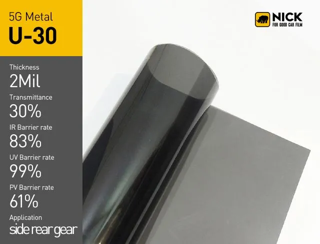 NICK Metalik folija za zatamnjivanje stakala automobila
