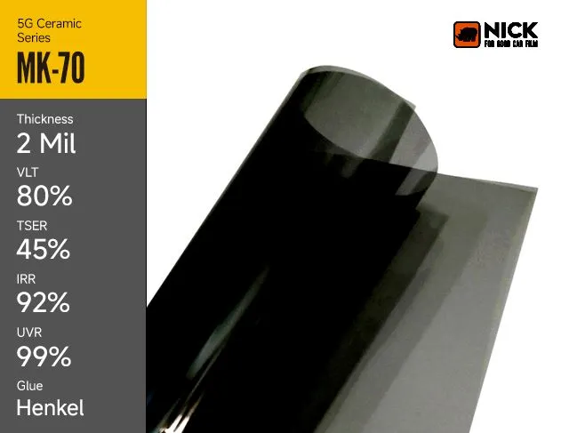 Vrhunska keramička folija za zatamnjivanje i folija za prozore za automobile za optimalnu zaštitu